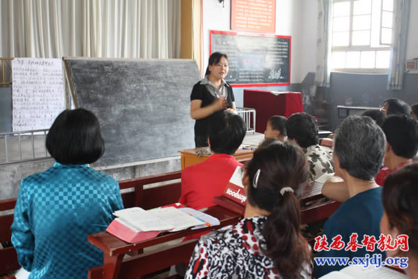 岐山县基督教会2011年第一期圣经识字班培训圆满成功(图1)