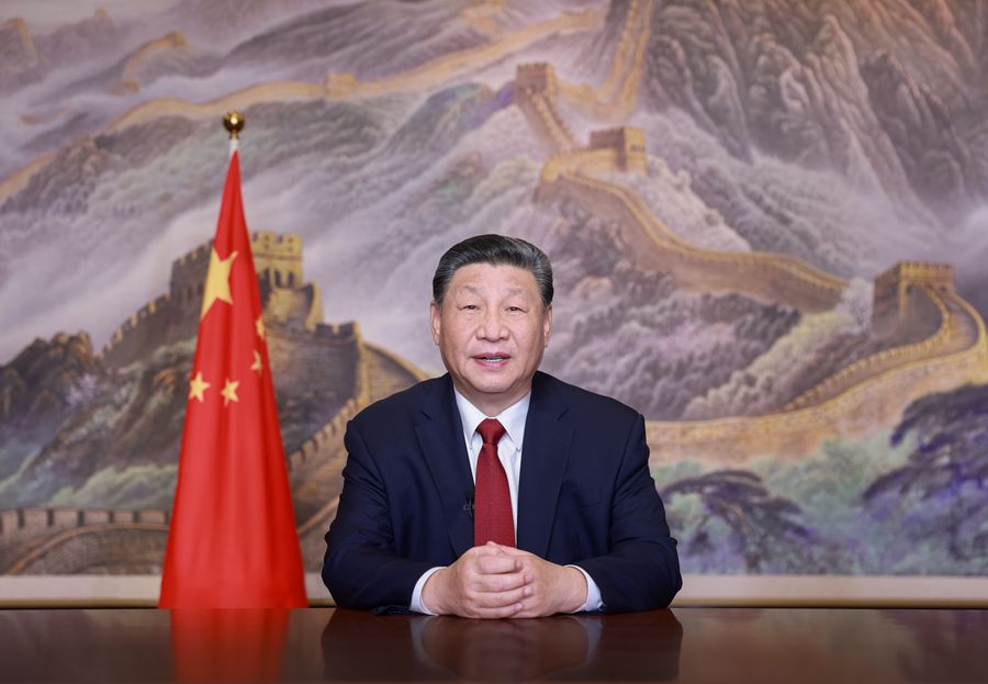  国家主席习近平发表二〇二五年新年贺词 