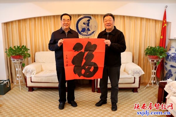 省民族宗教文化交流协会会长杨义民走访省基督教两会