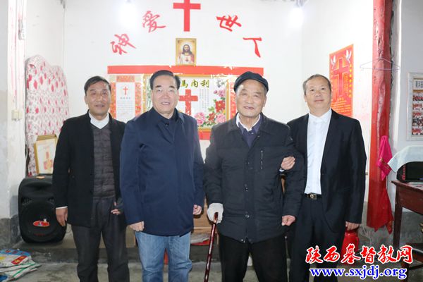 省基督教两会主席、会长王俊牧师赴安康市基督教会开展调研工作(图2)