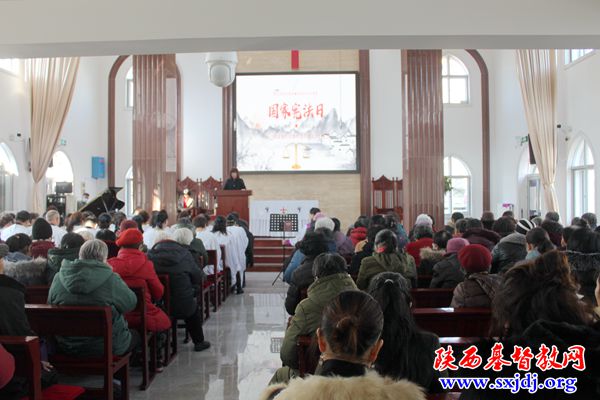 榆林市基督教爱国会开展学习十九届五中全会精神暨宪法宣传周活动(图3)